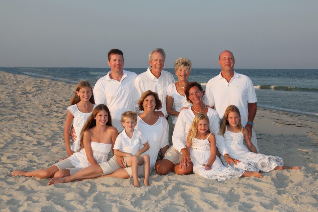 Family Beach Portraits at the Jersey Shore